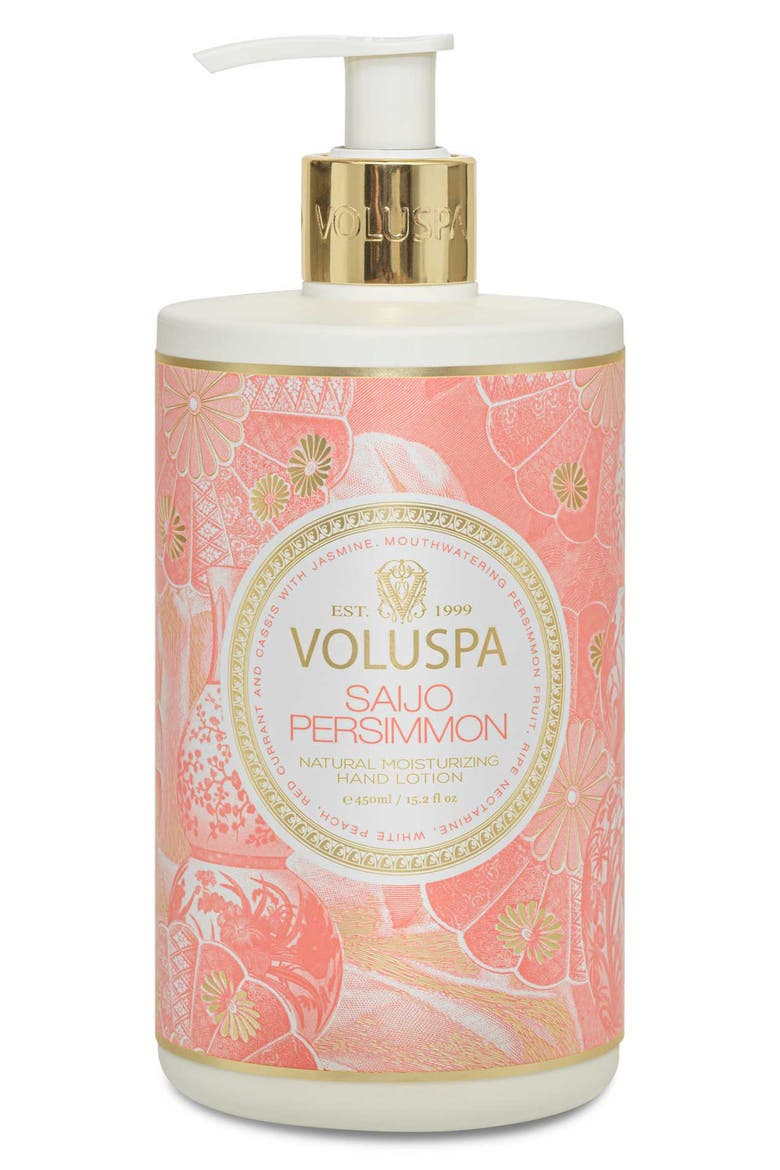 Moisturizing Hand Lotion, Main, color, SAIJO PERSIMMON