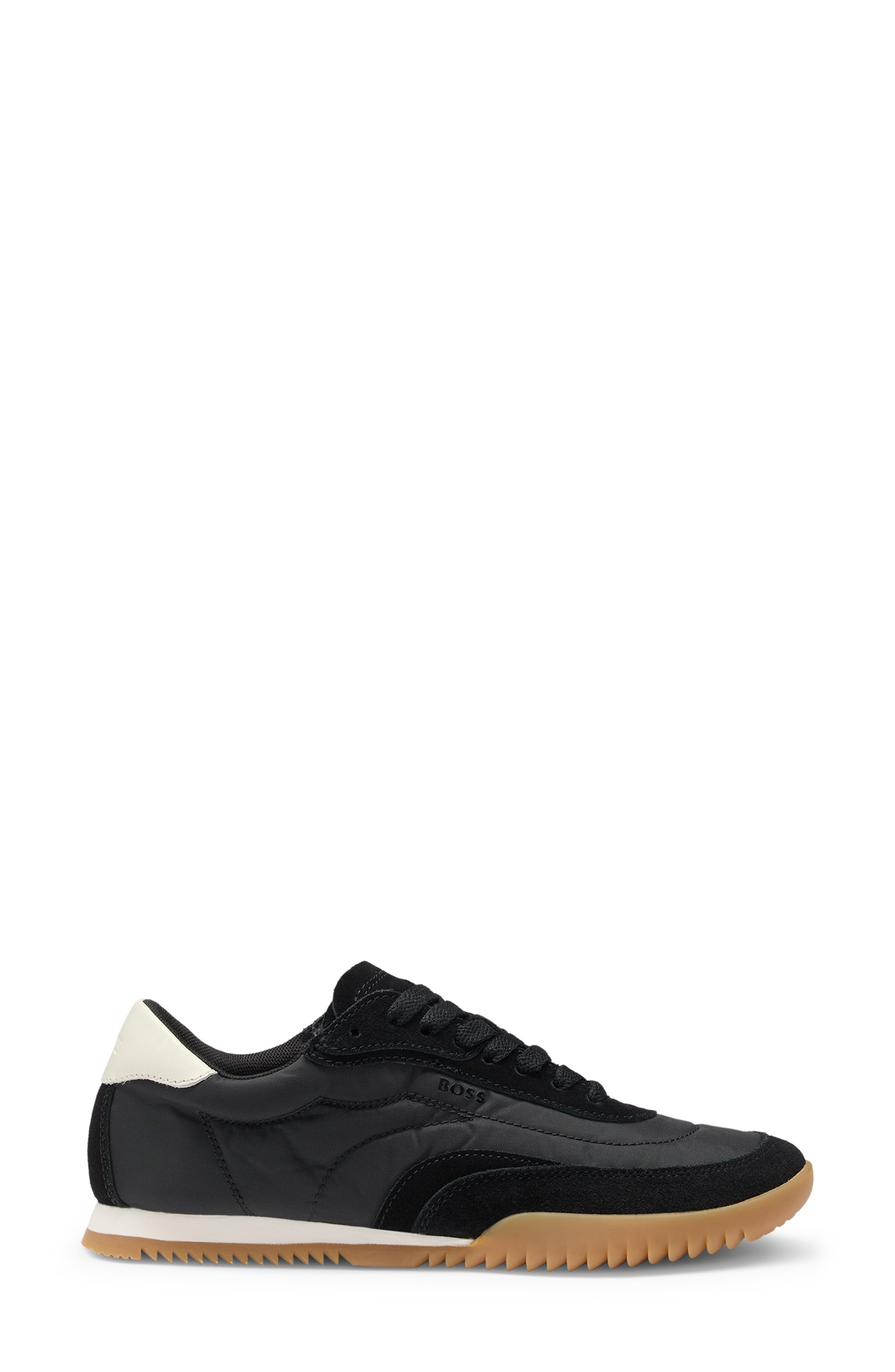 BOSS Carlynn Low Top Sneaker, Alternate, color, Black