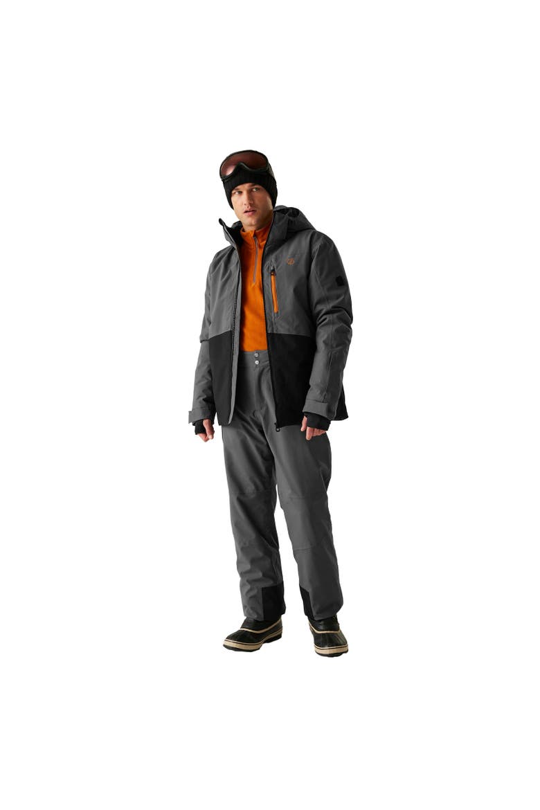 Edge Iii Ski Jacket, Alternate, color, Iron Gate and Black