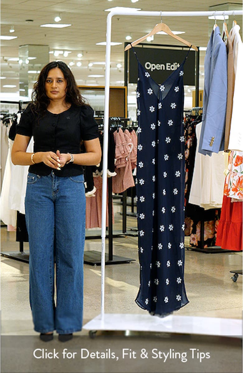 The Jordan Floral Maxi Slipdress, sales video thumbnail