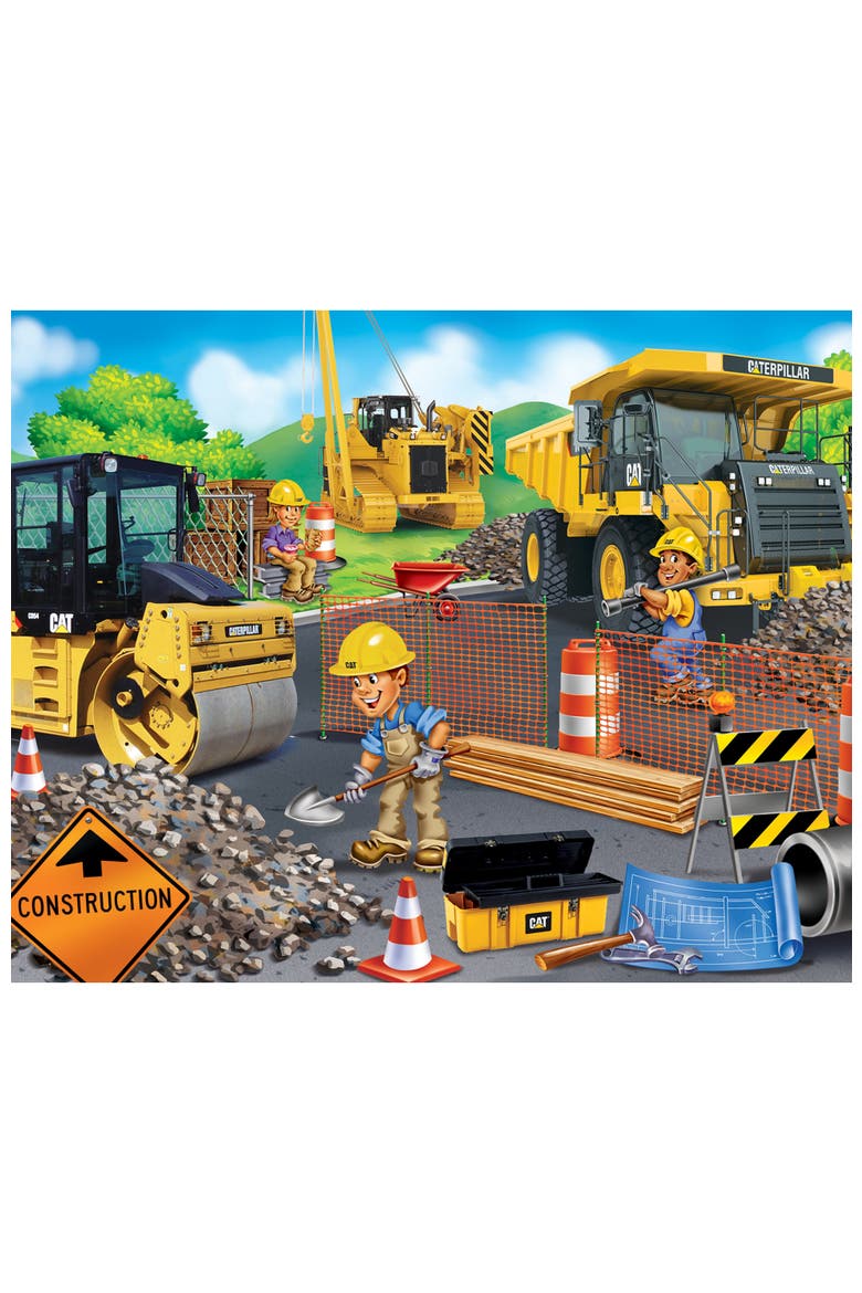 CAT 100 Piece Jigsaw Puzzles 4-Pack, Alternate, color, Multicolor