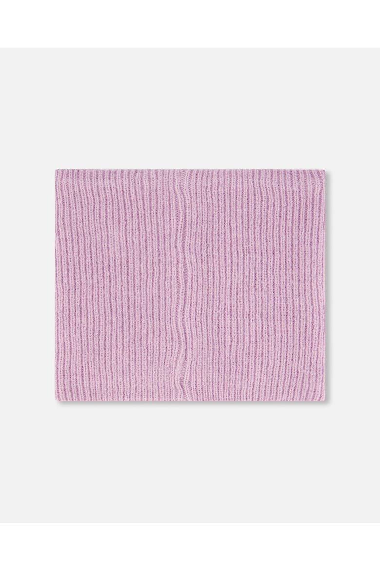 Baby Girl's Mid-Season Knit Neckwarmer Lilac, Alternate, color, Orchid Haze