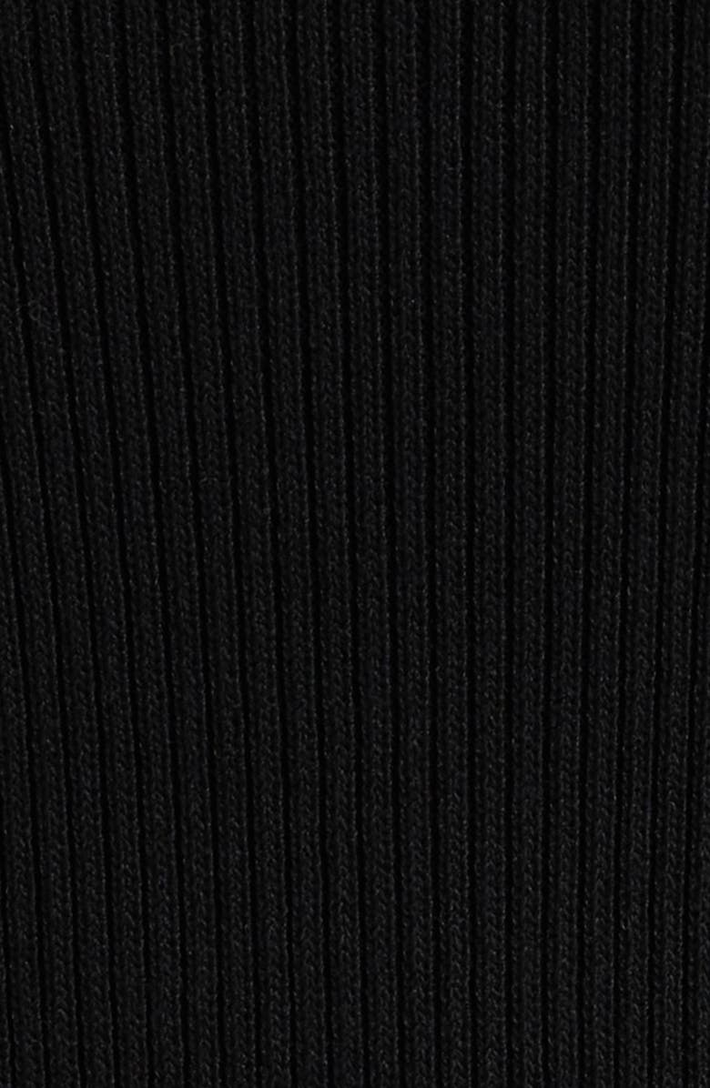 MOON RIVER Tie Waist Long Sleeve Rib Maxi Sweater Dress, Alternate, color, 