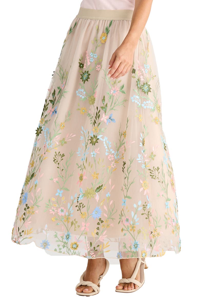 Brave+True Enchanted Maxi Skirt, Alternate, color, Enchanted Embroidery