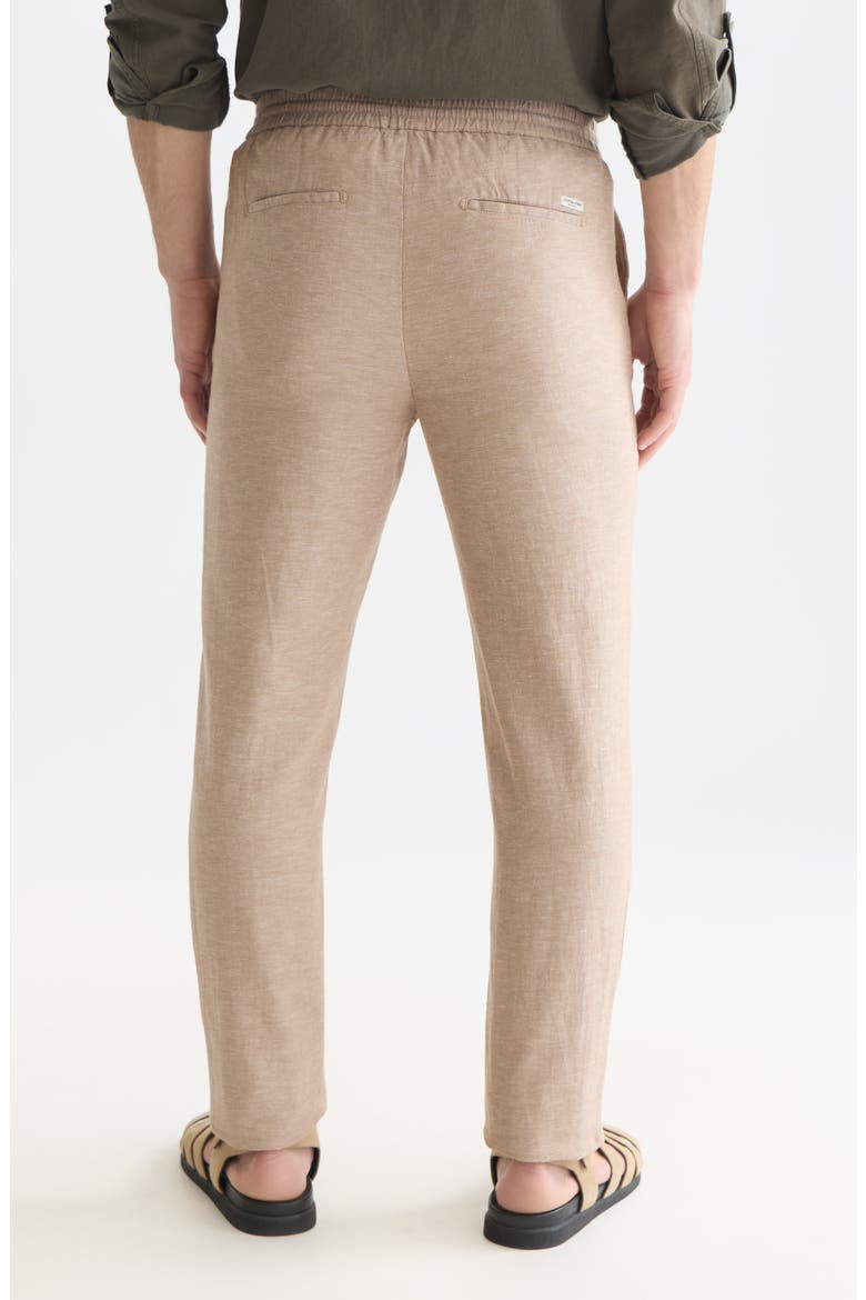 Warren Cotton & Linen Joggers, Alternate, color, AMPHORA