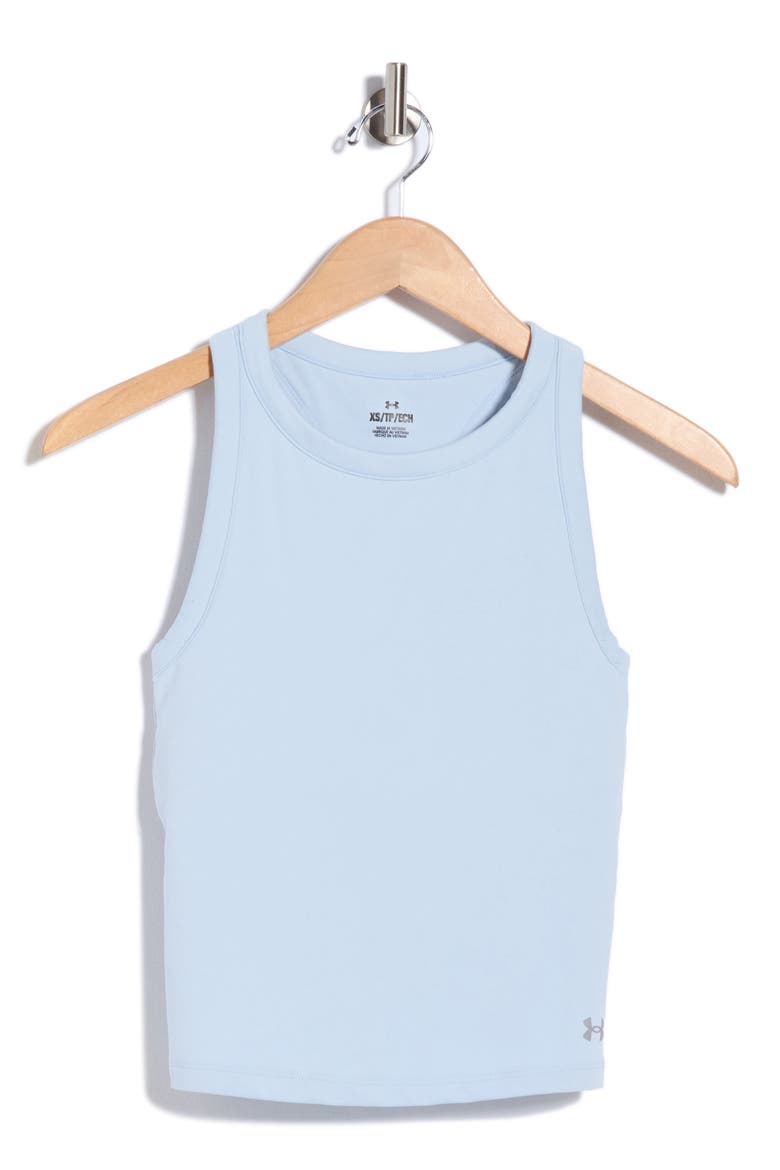 Motion High Neck Tank, Main, color, BLUE CALM