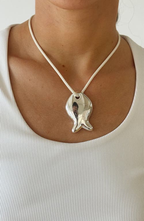Joiana Jewelry The Rope Necklace In Metallic