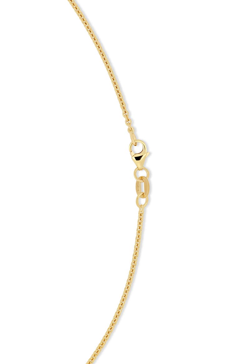 14K Gold Cable Chain Necklace, 1.5mm, Alternate, color, 14KY