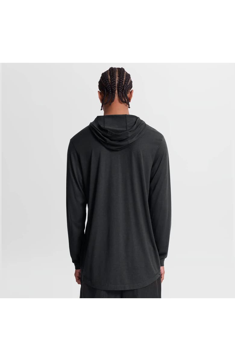 Nike Men's Nike Black Oregon Ducks Primetime Arch Tri-Blend Dri-FIT Long Sleeve Hooded T-Shirt, Alternate, color, Black