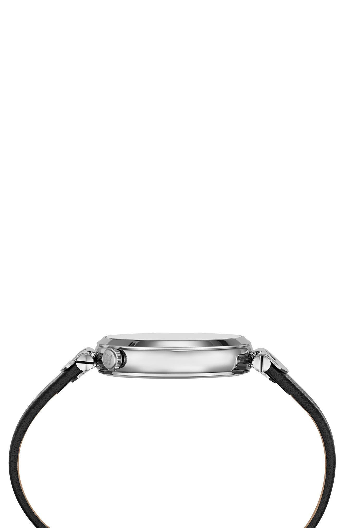 BCBG Women's 3-Hand Leather Strap Watch, 38mm (Men) | Nordstromrack