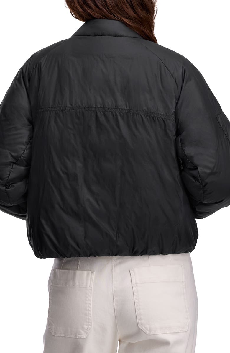 Canada Goose Elba 750 Fill Power Down Packable Bomber Jacket, Alternate, color, Black