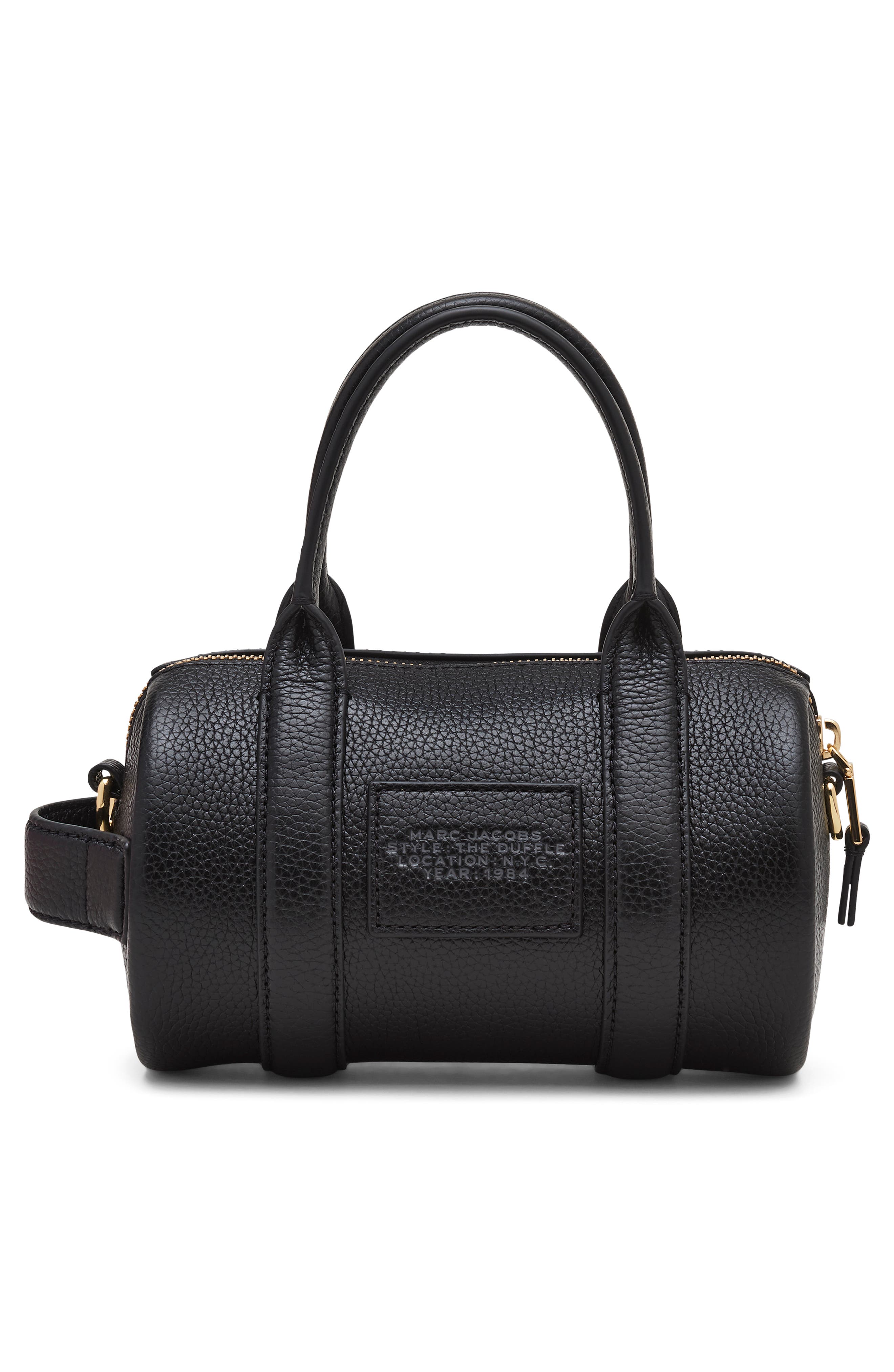 Marc Jacobs The Mini Leather Duffle Bag, Alternate, color, 