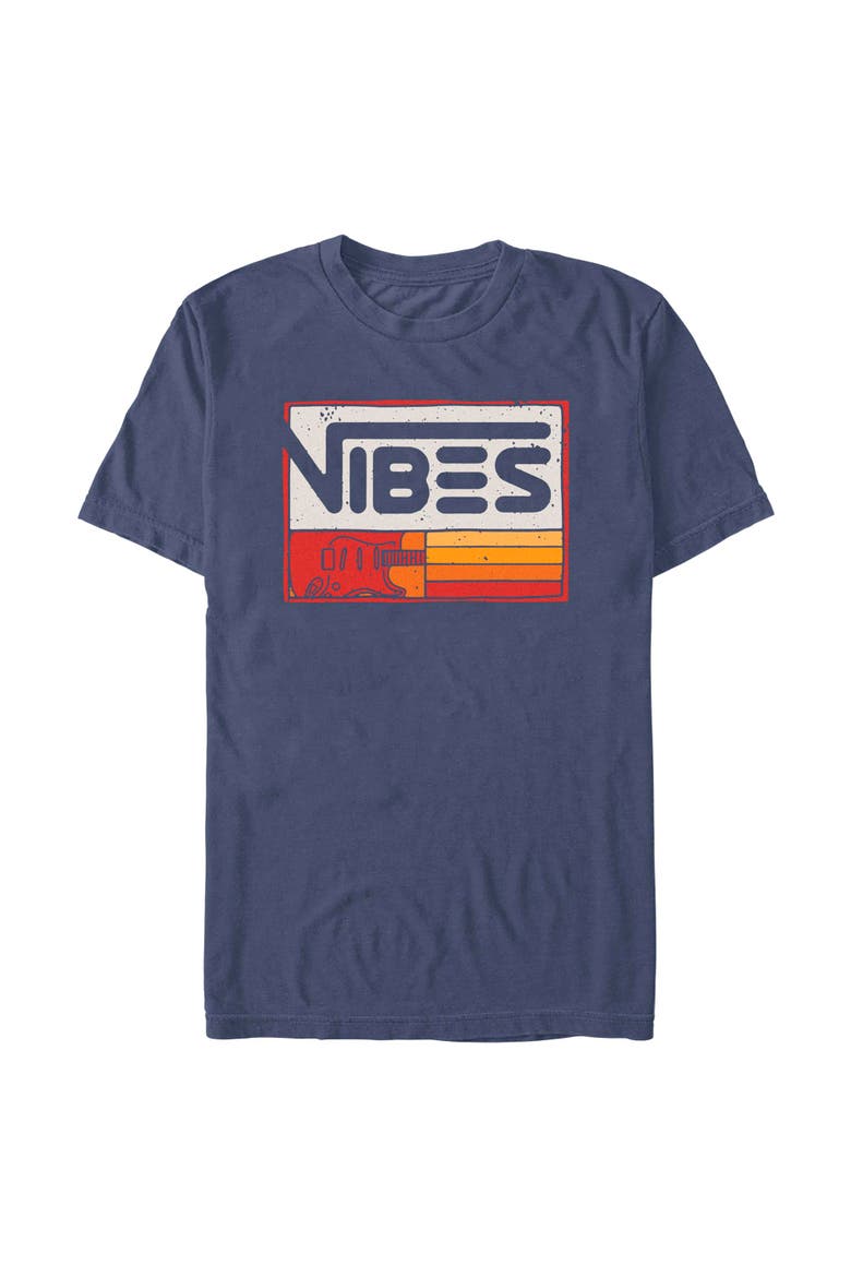 Men's Lost Gods Vibes Retro Logo  Graphic T-Shirt, Alternate, color, Sand Stone