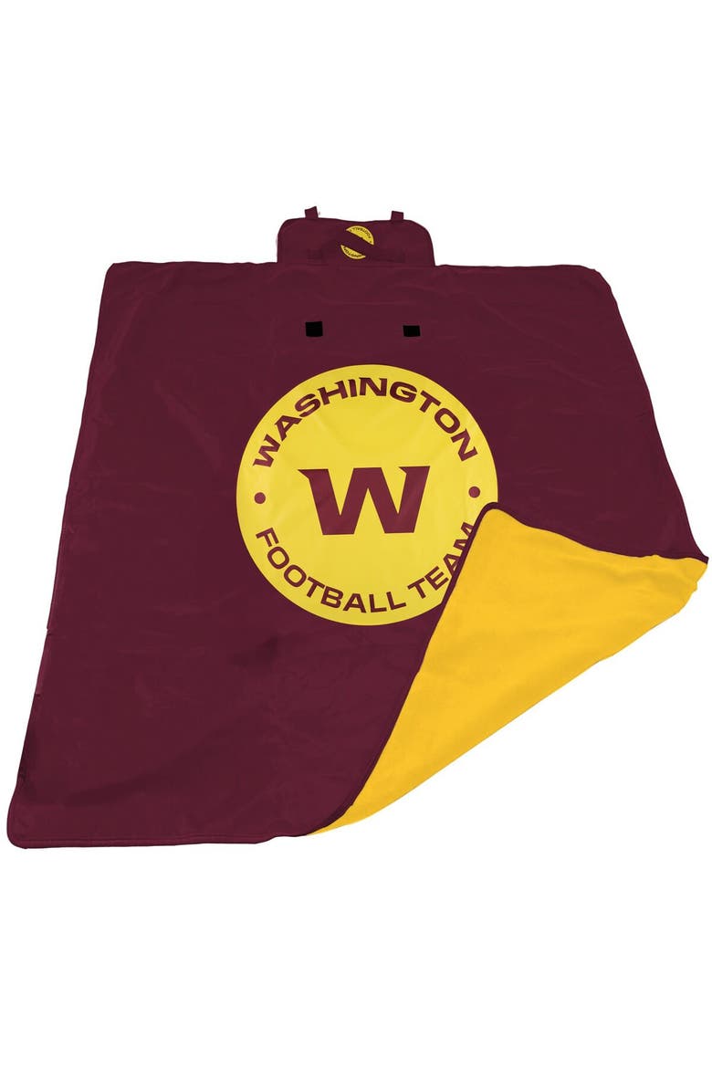 Burgundy Washington Football Team 60'' x 80'' All-Weather XL Outdoor Blanket, Main, color, Maroon