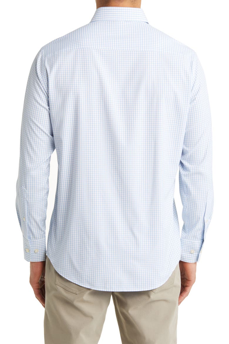 Hanford Performance Twill Button-Down Shirt, Alternate, color, COTTAGE BLUE