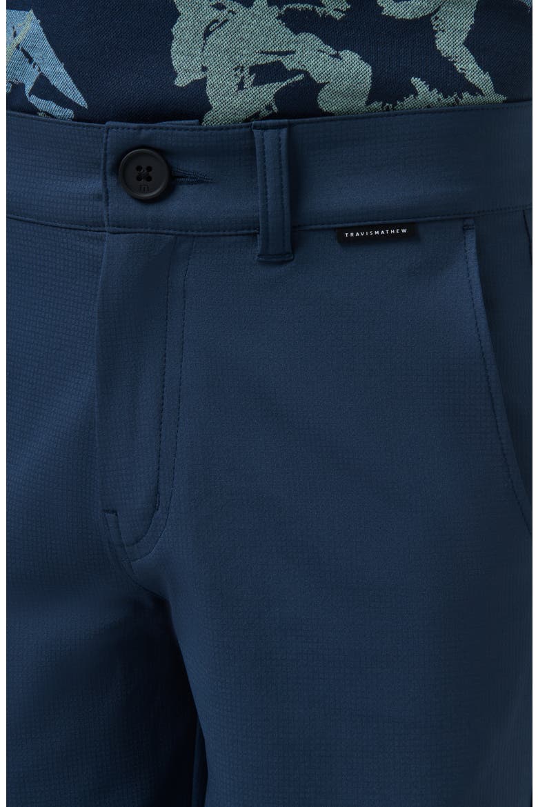 Kids' Wanderlust Flat Front Stretch Shorts, Alternate, color, MOOD INDIGO