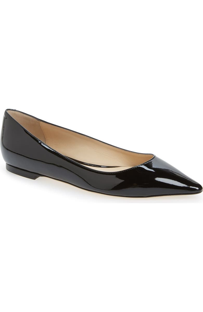 Jimmy Choo 'Romy' Pointy Toe Flat, Main, color,