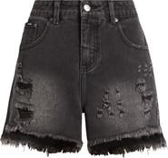 Rip Curl Sophie Ripped Denim Cutoff Shorts