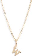 Nashelle Initial Pendant Necklace