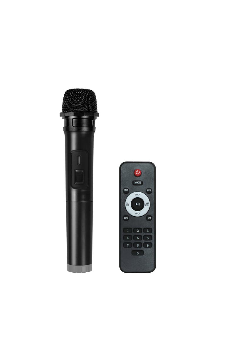 3x 10 Inch Speaker Pro DJ Party Speaker with TWS, Alternate, color, Black
