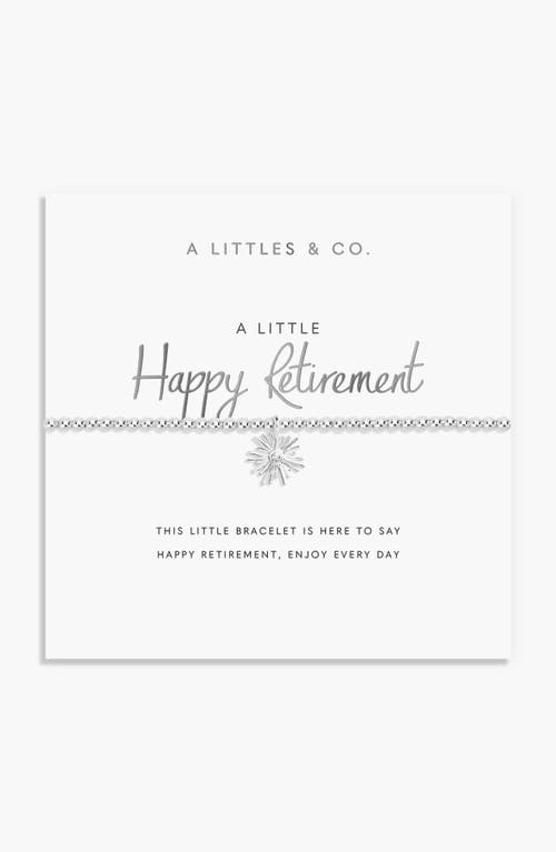 A Littles & Co A Little 'happy Retirement' Bracelet