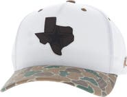 HOOEY Men's HOOey White/Camo Dallas Cowboys State Adjustable Trucker Hat