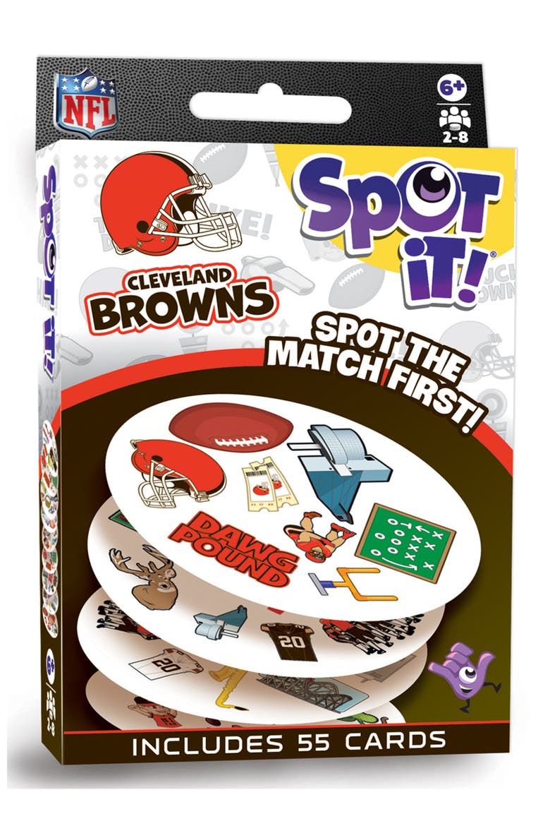 Cleveland Browns Spot It! Card Game, Main, color, Multicolor