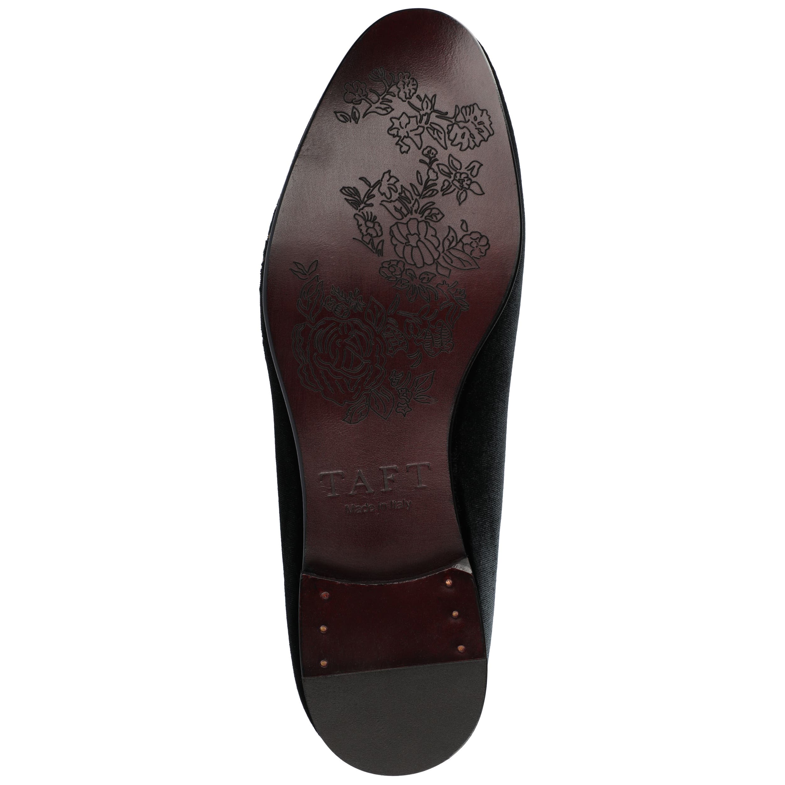 TAFT The Estate Slipper, Alternate, color, Black Velvet