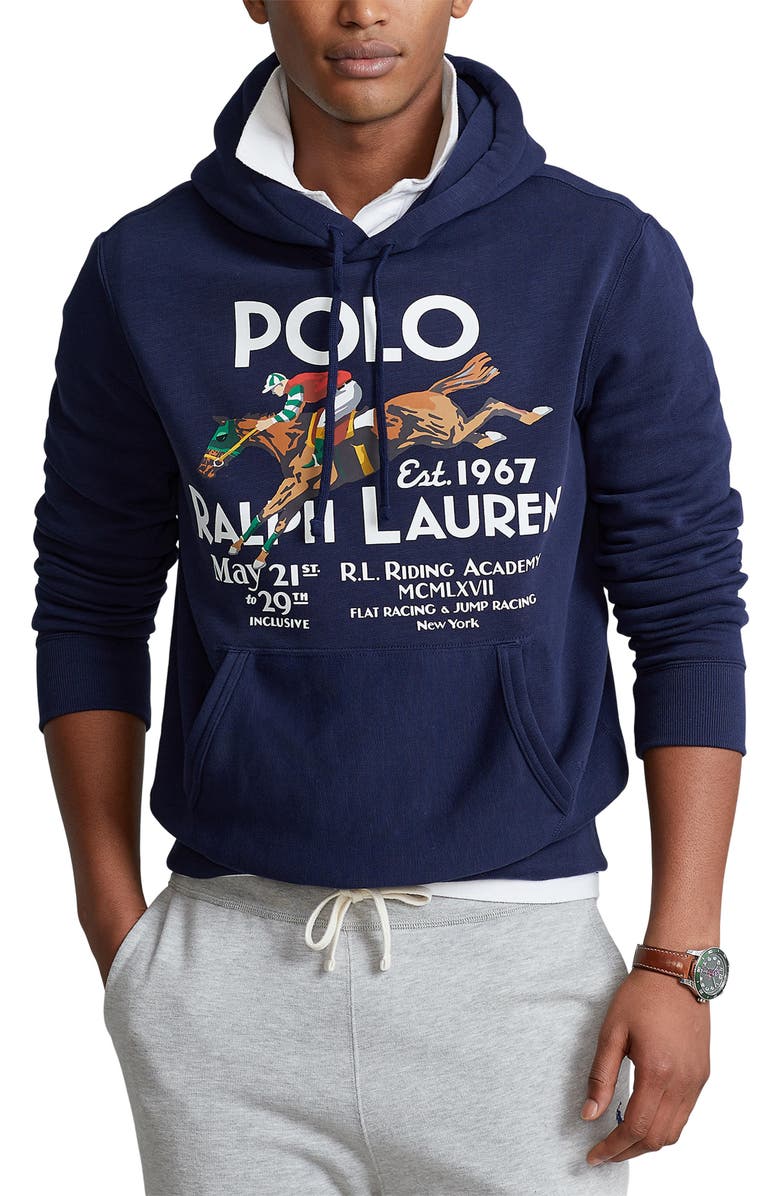 Polo Ralph Lauren Cotton Blend Hoodie, Main, color,