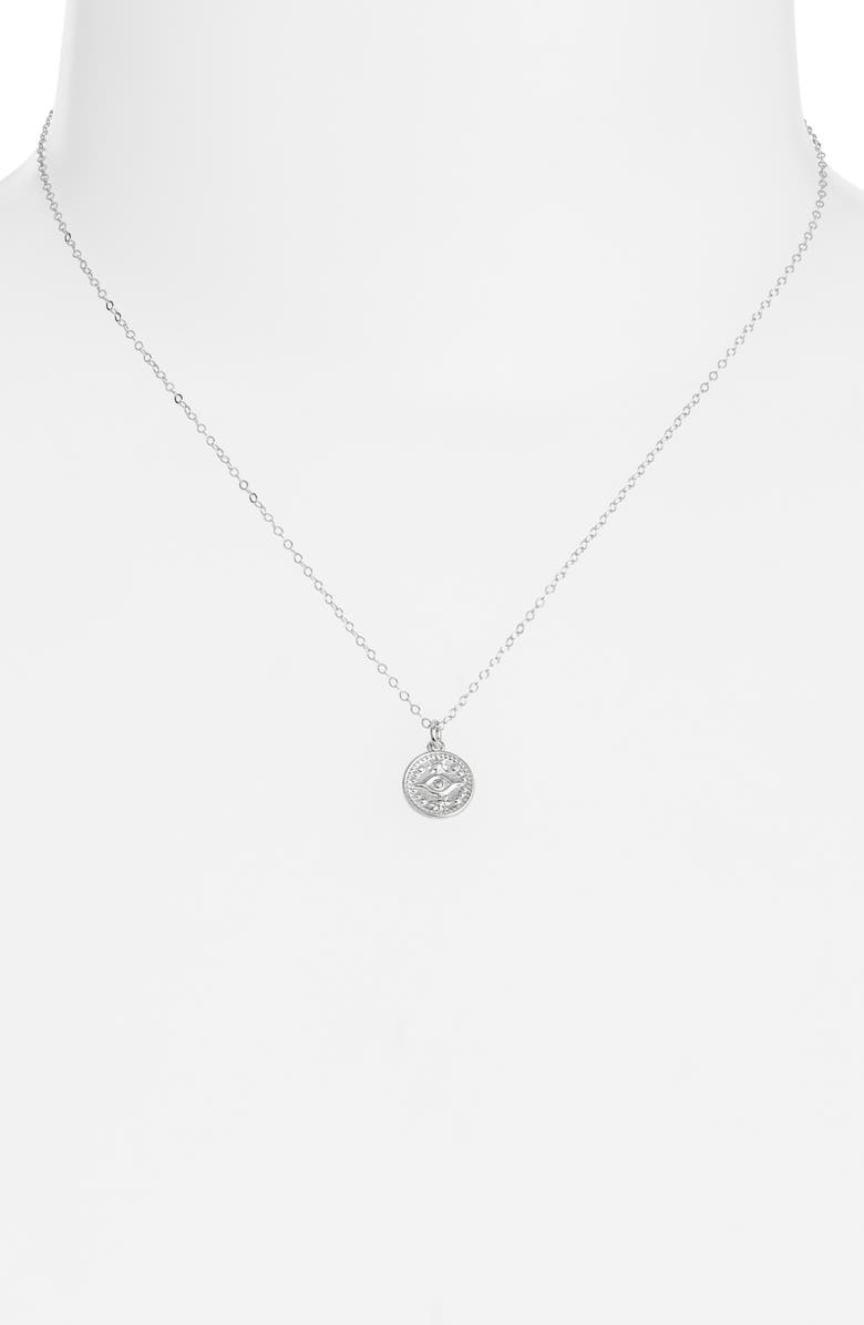Child of Wild Delicate Protection Pendant Necklace, Alternate, color, Silver