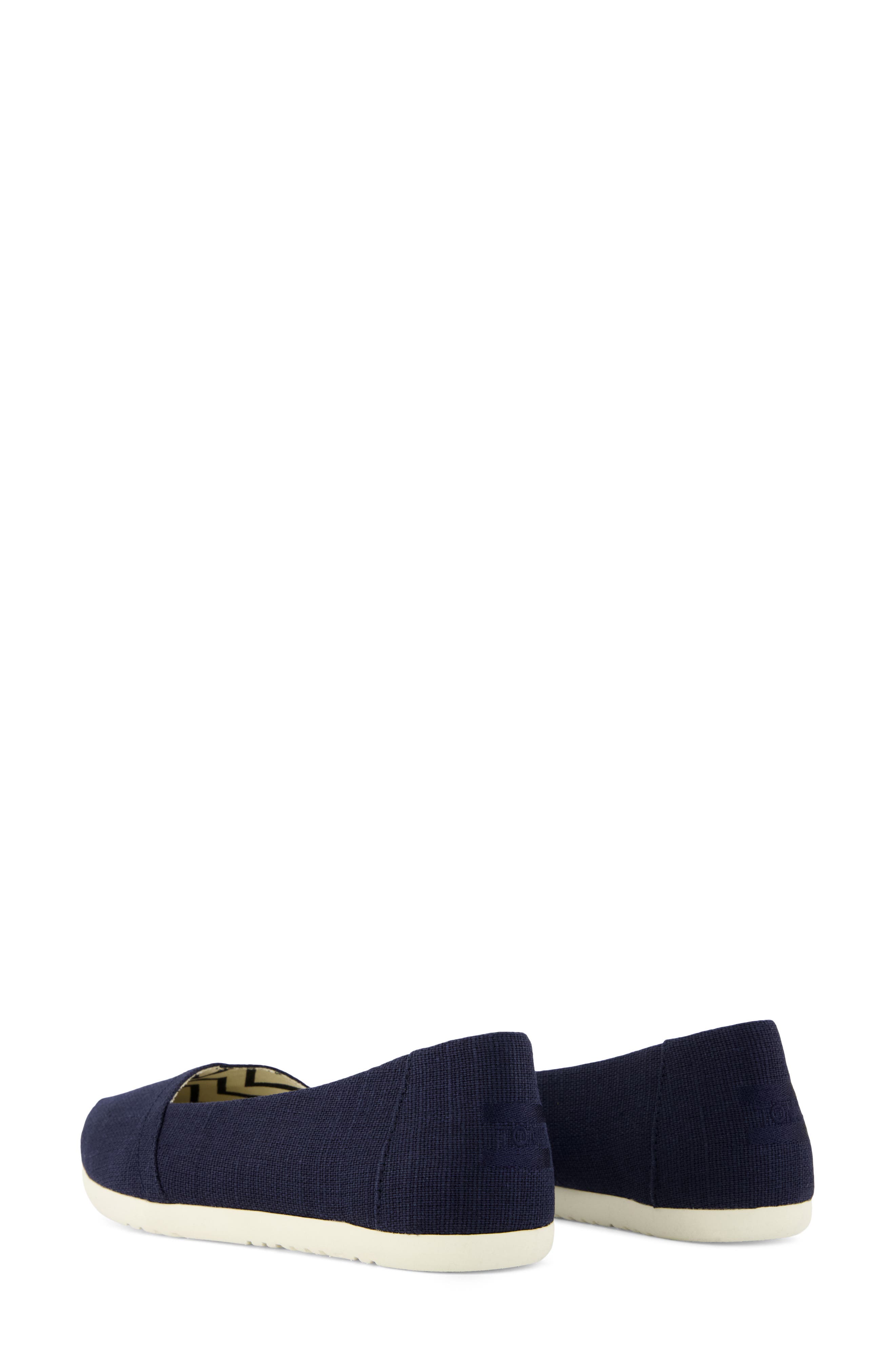 Alpargata Ballet Flat, Alternate, color, NAVY
