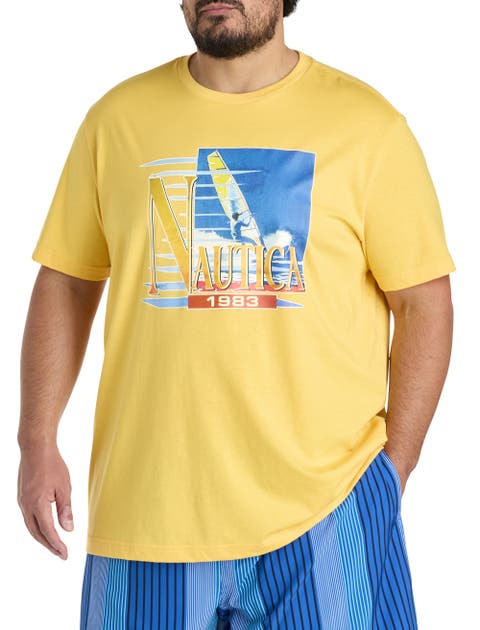 Big & Tall Windsurfing Graphic Tee