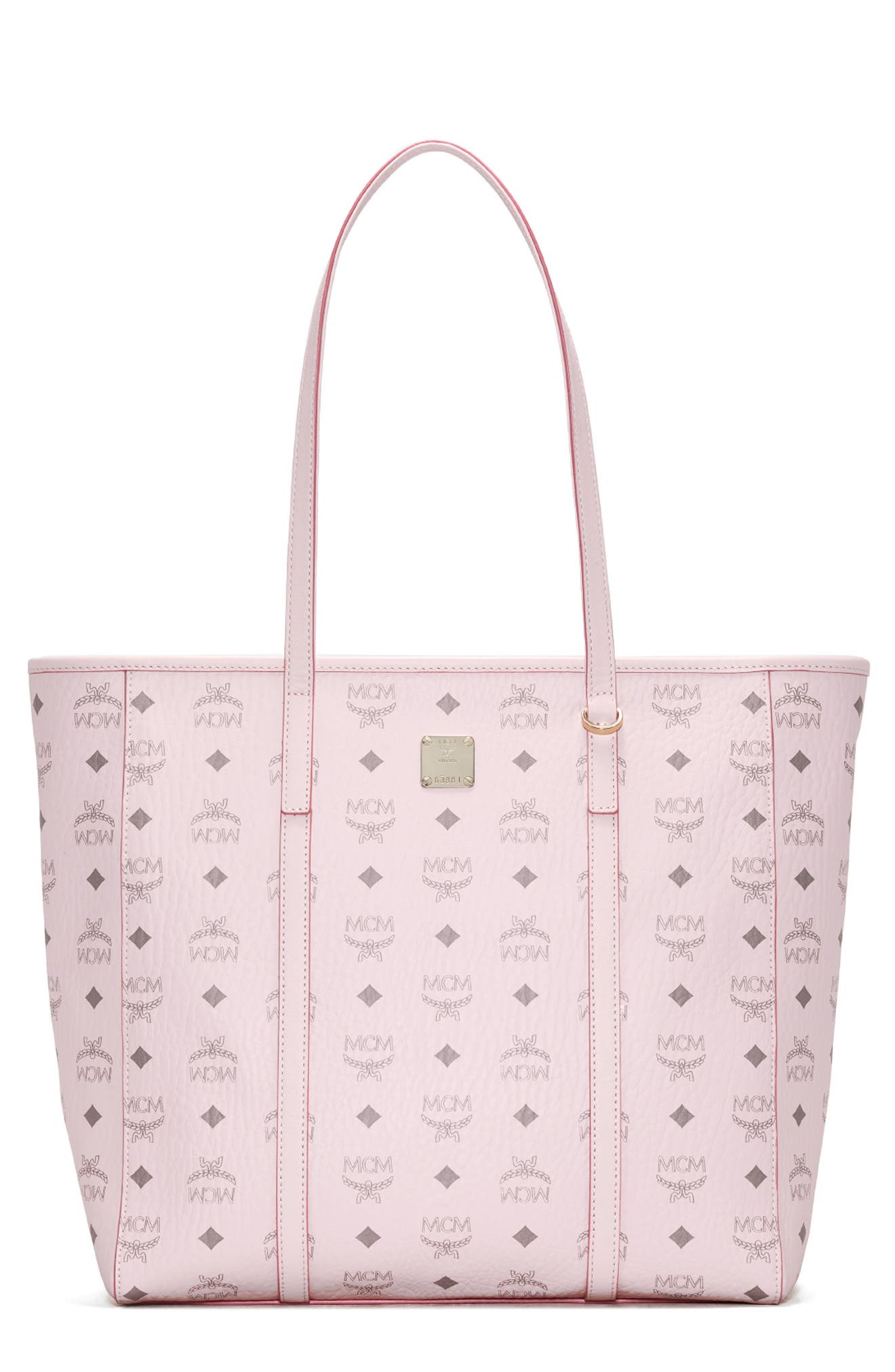 MCM Medium Toni Visetos Coated Canvas Shopper, Main, color, 