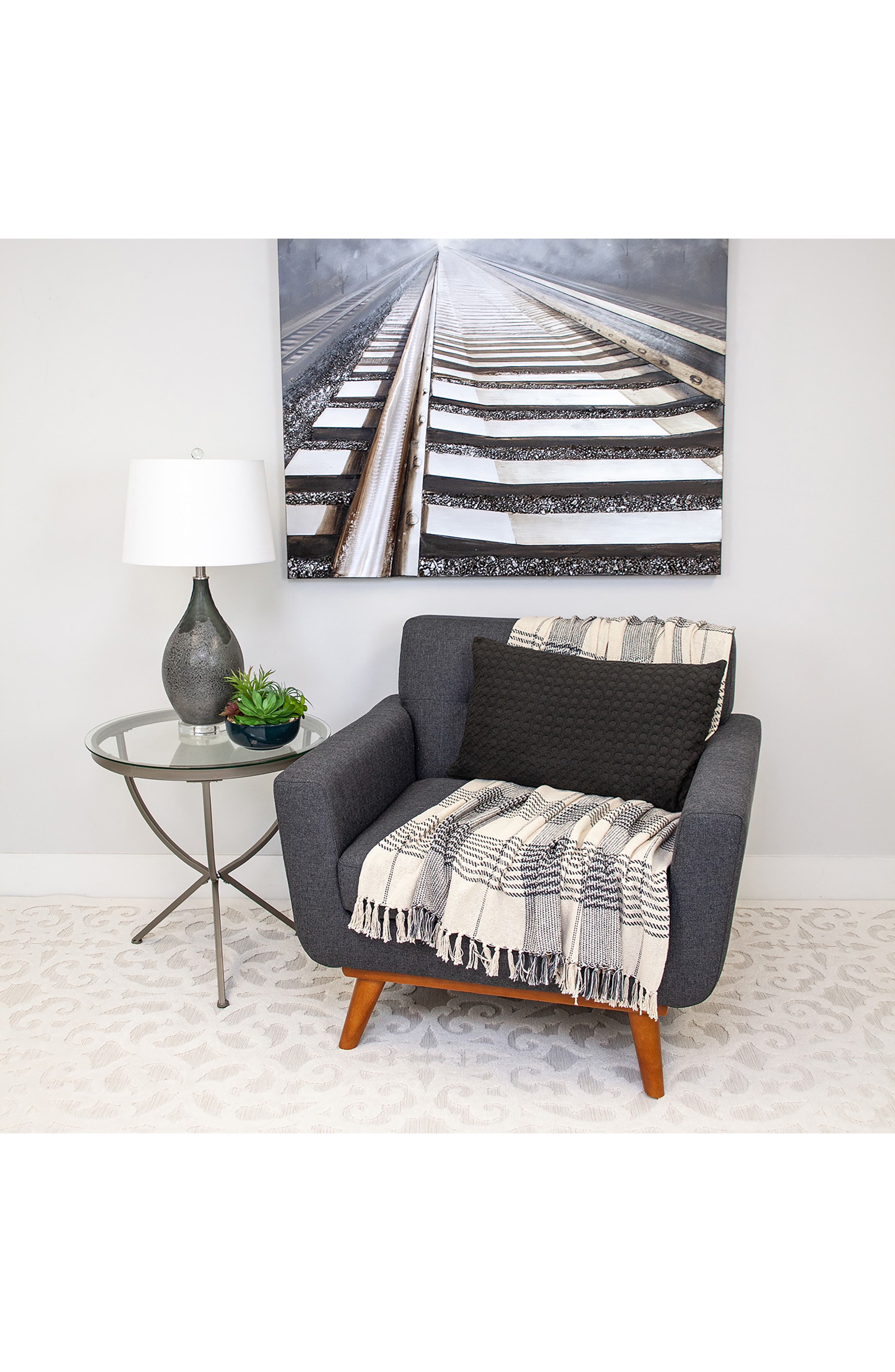 Embossed Throw Pillow