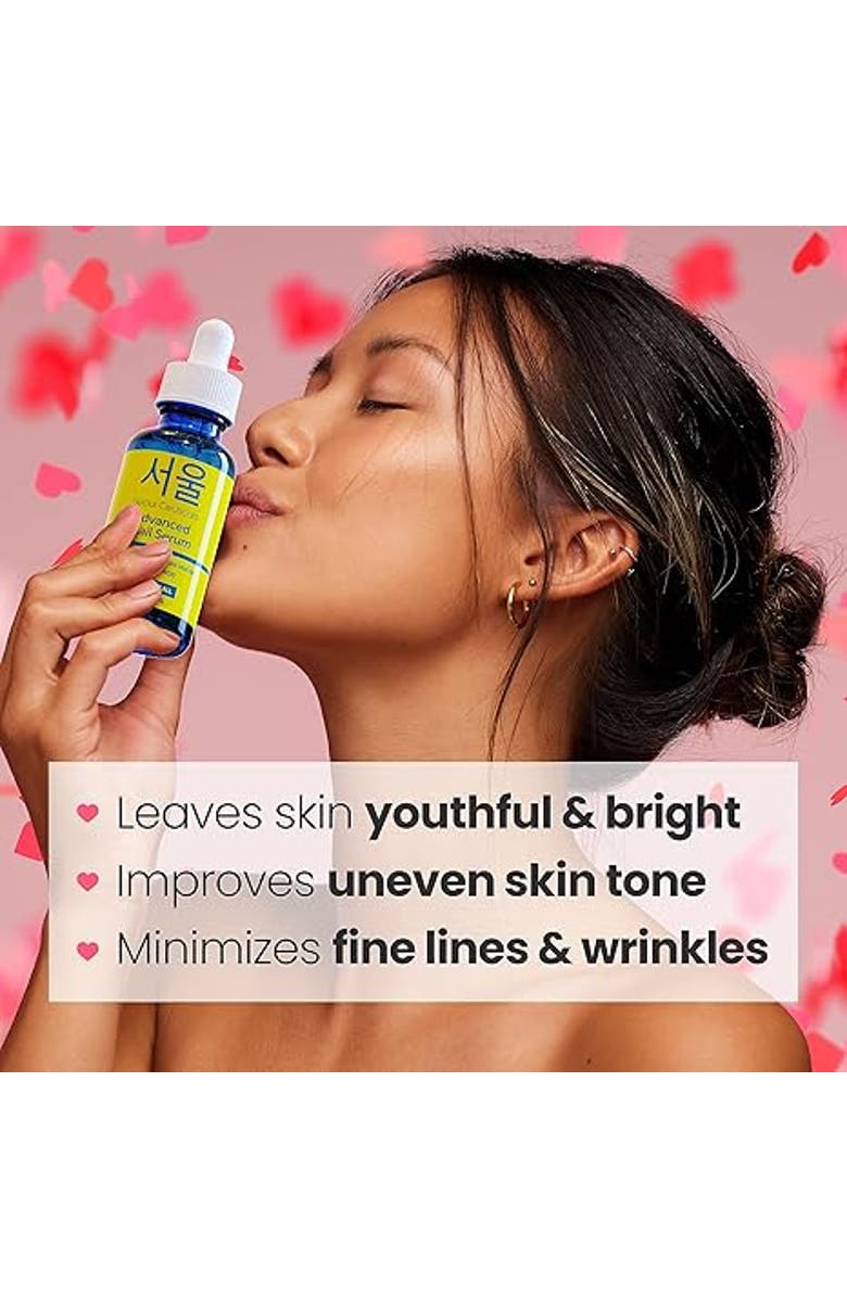 Seoul Ceuticals Advanced Snail Korean Skin Serum, Alternate, color, Clear