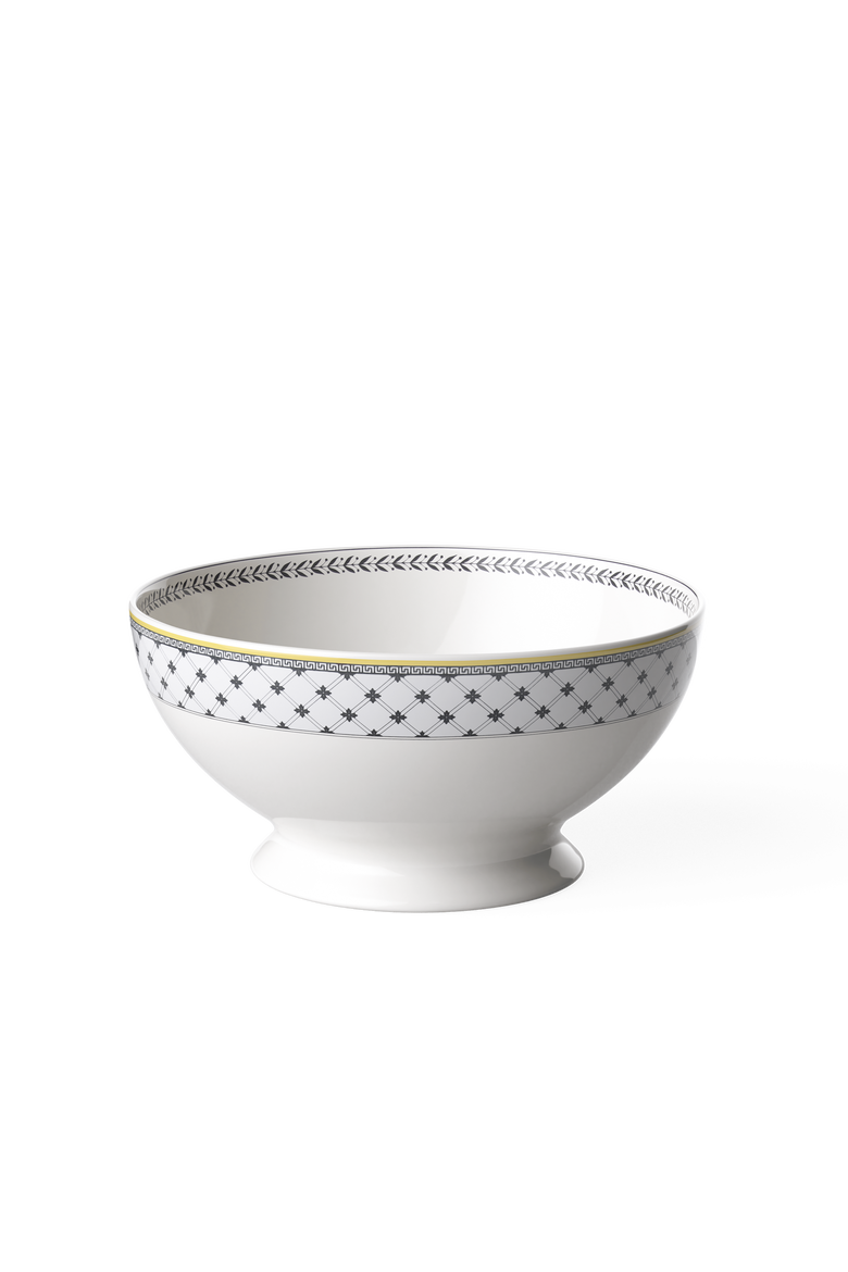 Audun Ferme Round Bowl, Main, color, White