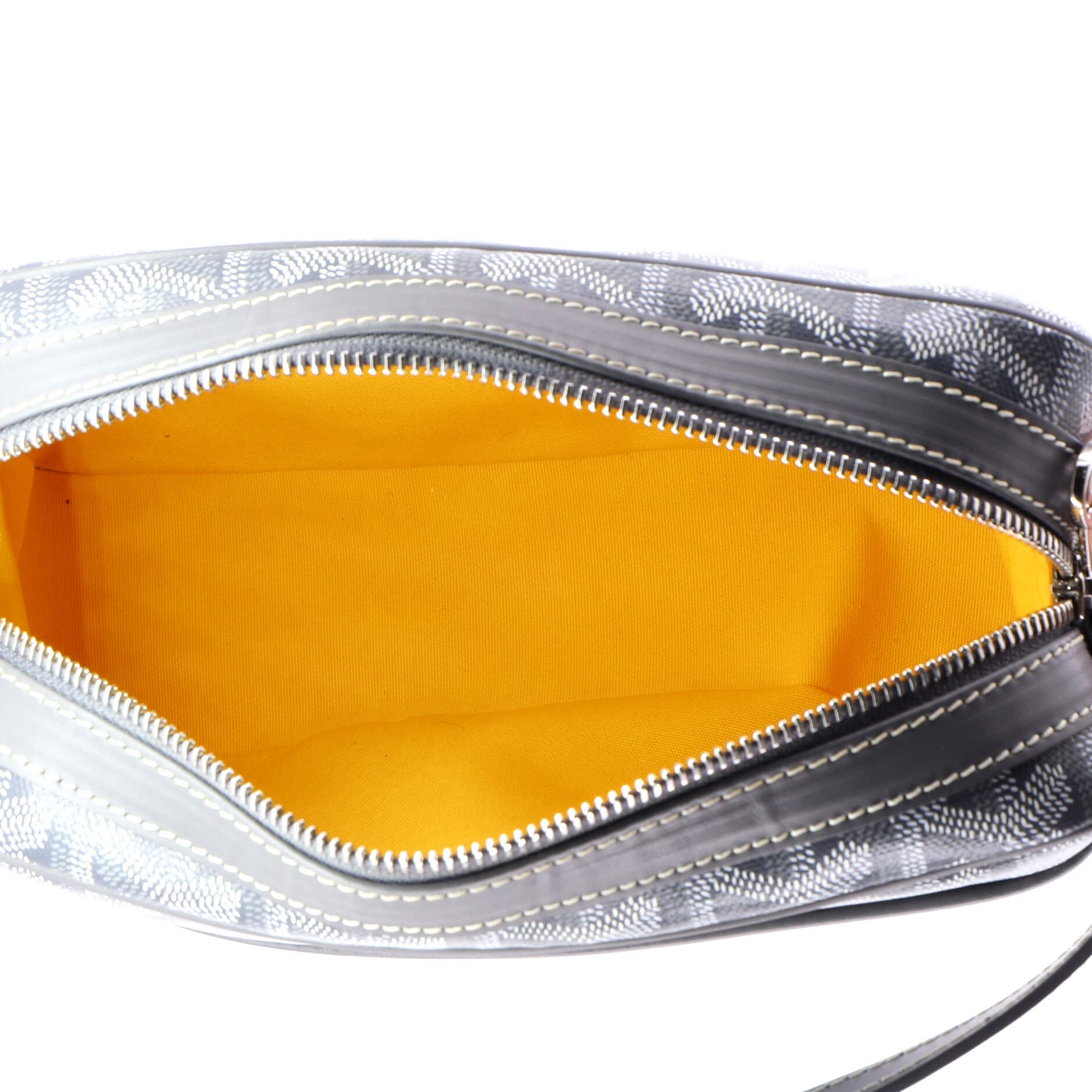 Pre-Owned Goyard Cap Vert Bag Coated Canvas, Alternate, color, Gray