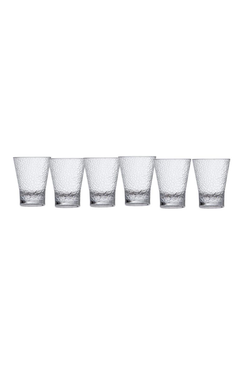 Set of 6 Old Fashioned Glasses, Main, color, CLEAR