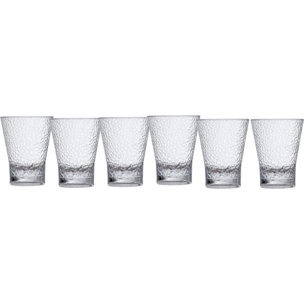 Fortessa Set Of 6 Old Fashioned Glasses In Transparent
