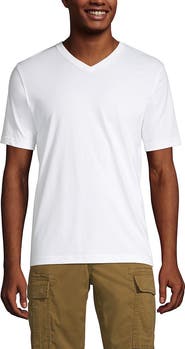 Lands' End Super-T Short Sleeve V-Neck T-Shirt
