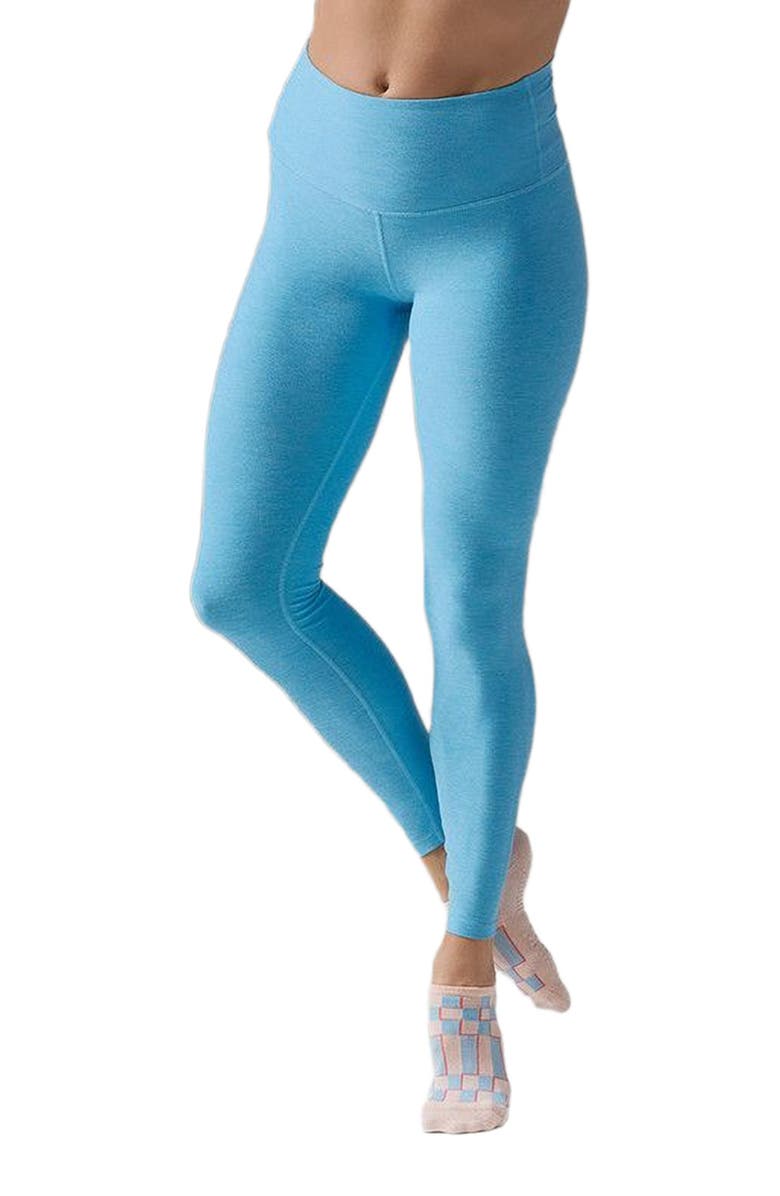 Tavi Cloud High Waisted Legging, Alternate, color, Surf Space Dye