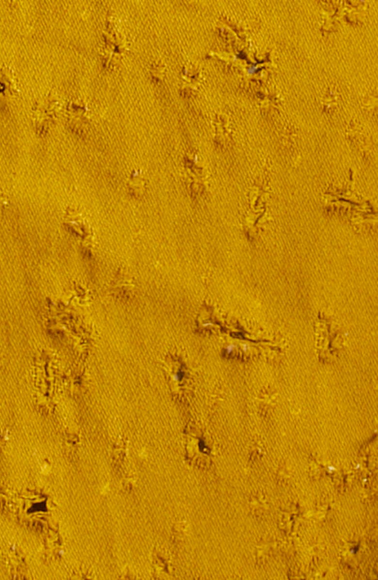 SONG FOR THE MUTE Distressed Cotton Twill Jacket, Alternate, color,