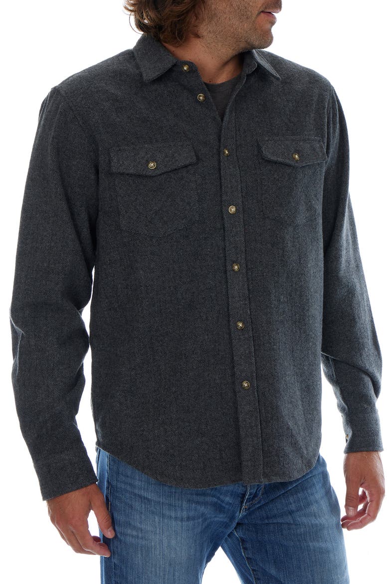 Herringbone Stripe Shacket, Alternate, color, BLACK
