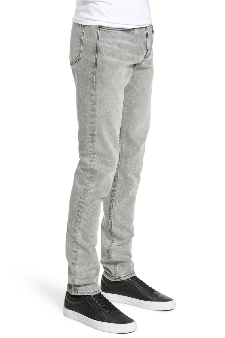 Fit 1 Skinny Fit Jeans, Alternate, color, BRODERICK