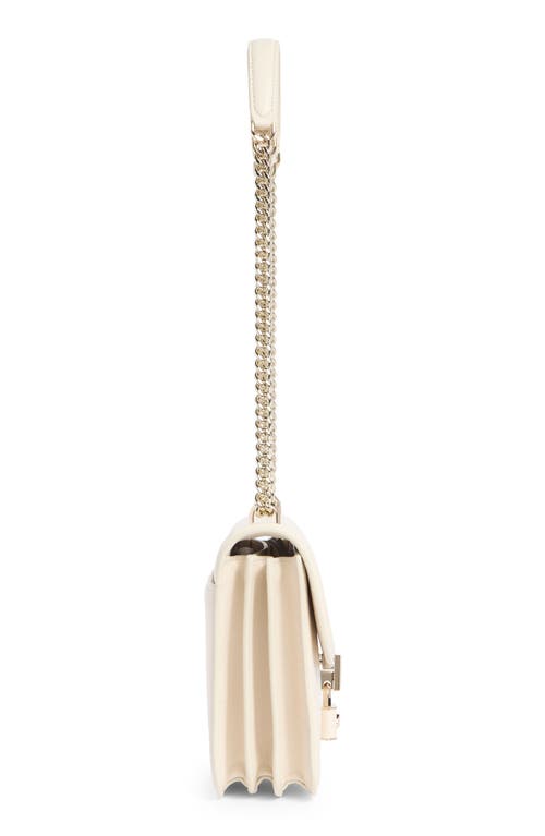Kate Spade New York Locket Small Grain Leather Shoulder Bag In Sand