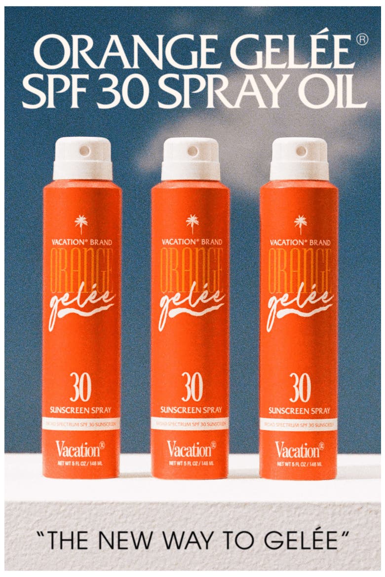 Orange Gelée Spray Oil SPF 30, Alternate, color, NO COLOR