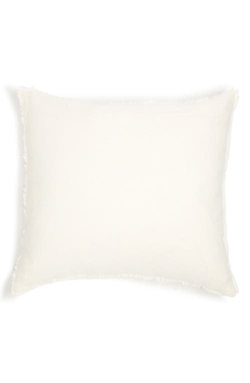 Pom Pom At Home Hunter Euro Pillow Sham In Cream