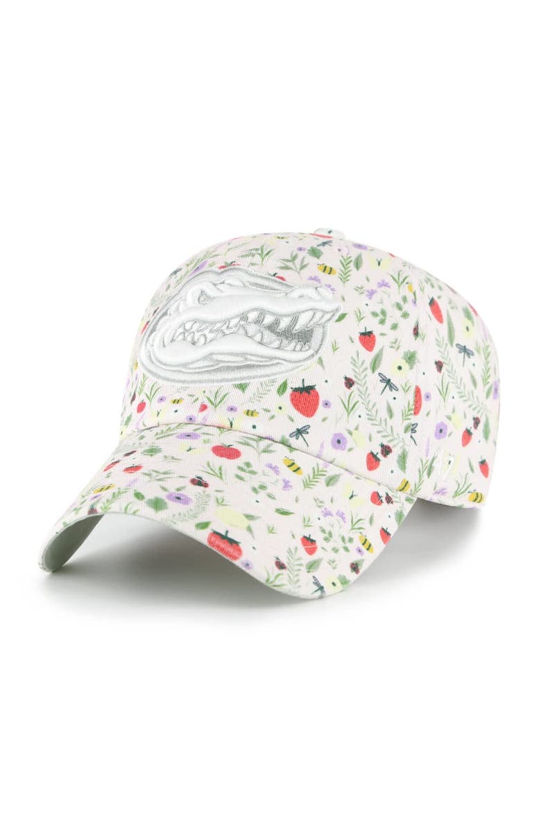 '47 Women's '47 Natural Florida Gators Posey Clean Up Adjustable Hat, Main, color, Natural