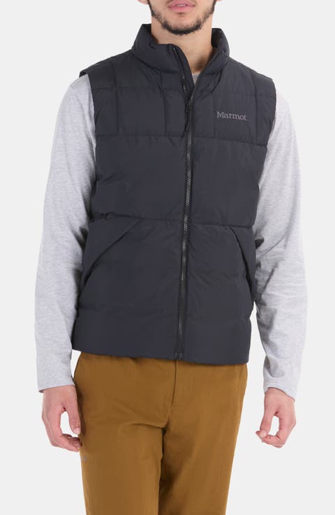 Marmot We Down Vest ブラック L Marmot Men's Guides Down Vest | Winter Puffy Vest for Men