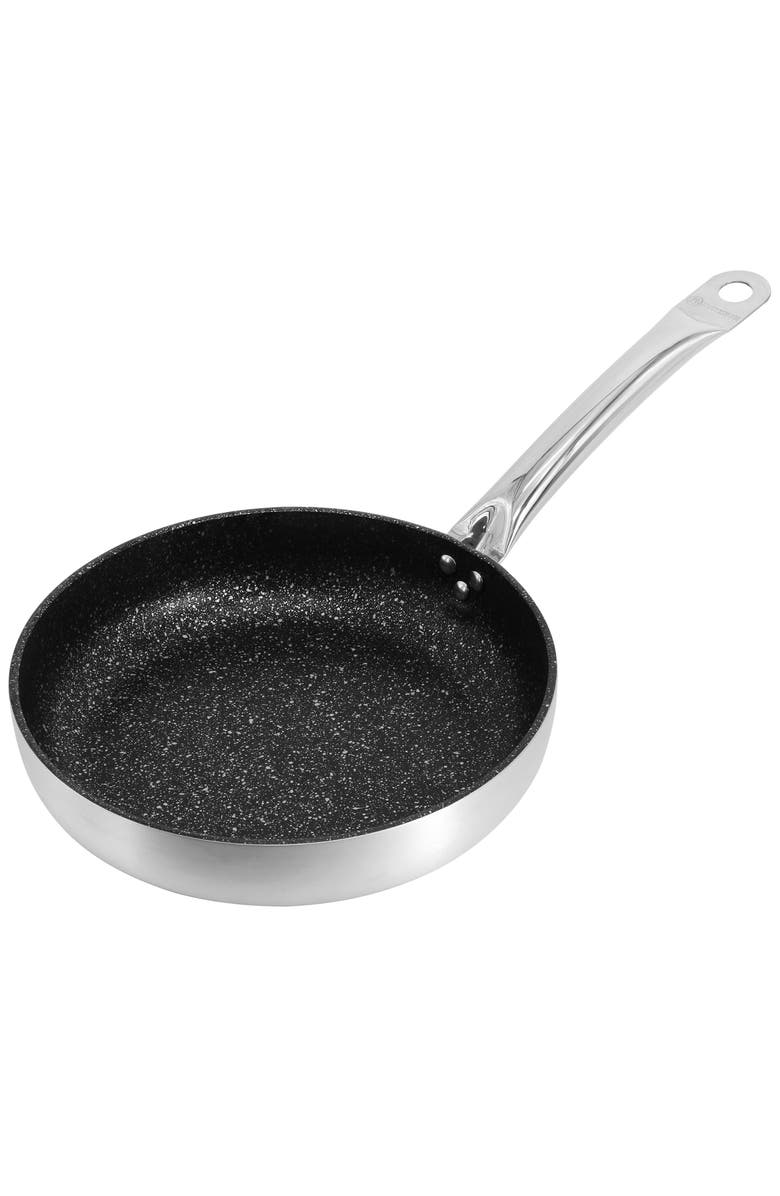 Korkmaz Gastro 10 Inch Proline Professional Series Tava and Frypan, Main, color, Metallic Silver